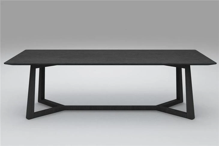 Apartment Medium Solid Wood Dining Table Villa Rectangle Large Dining Table Study Room Desk